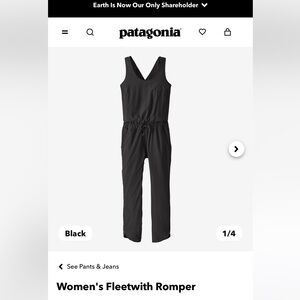 Patagonia Fleetwidth Romper